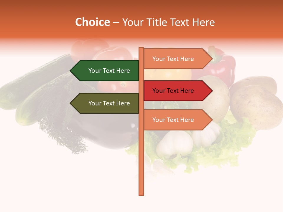 Pretty Young Lady With Large Hat At Sunny Day PowerPoint Template