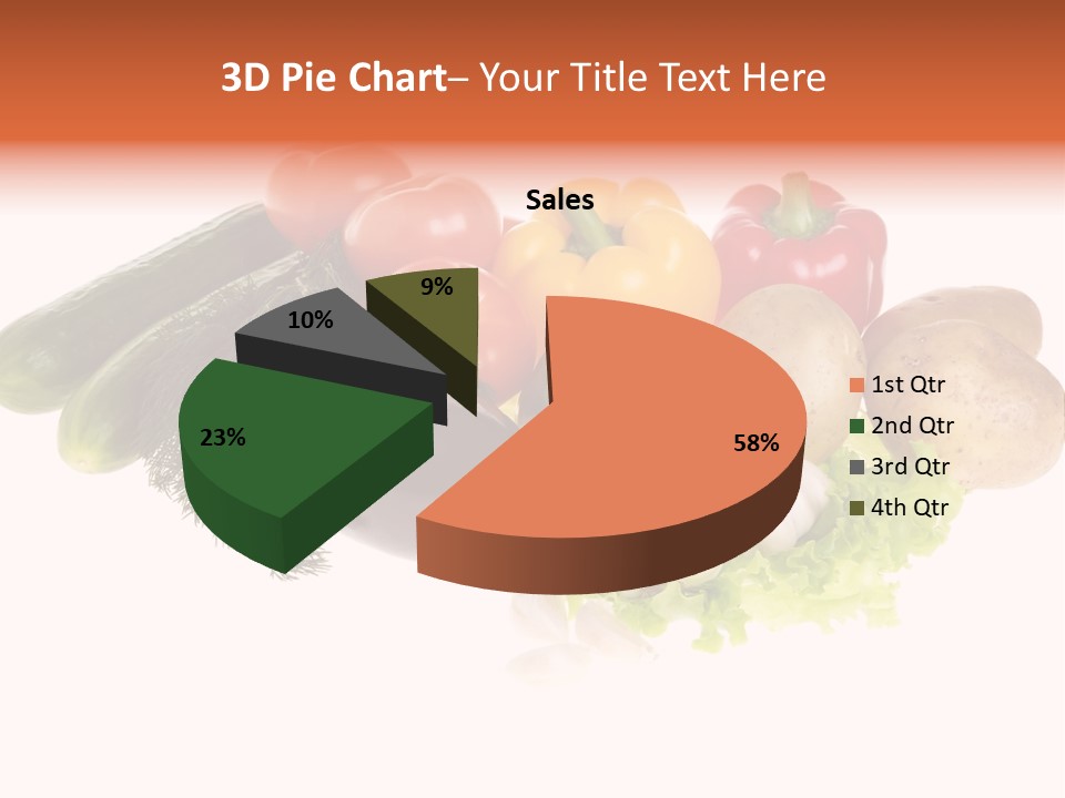 Pretty Young Lady With Large Hat At Sunny Day PowerPoint Template