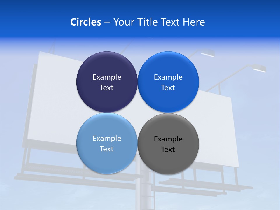 Blank Sign PowerPoint Template
