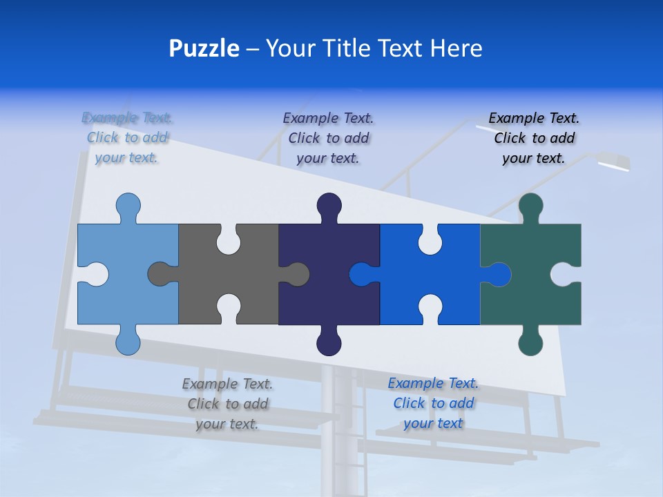 Blank Sign PowerPoint Template