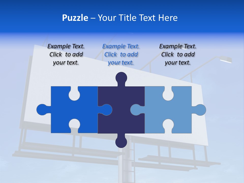 Blank Sign PowerPoint Template