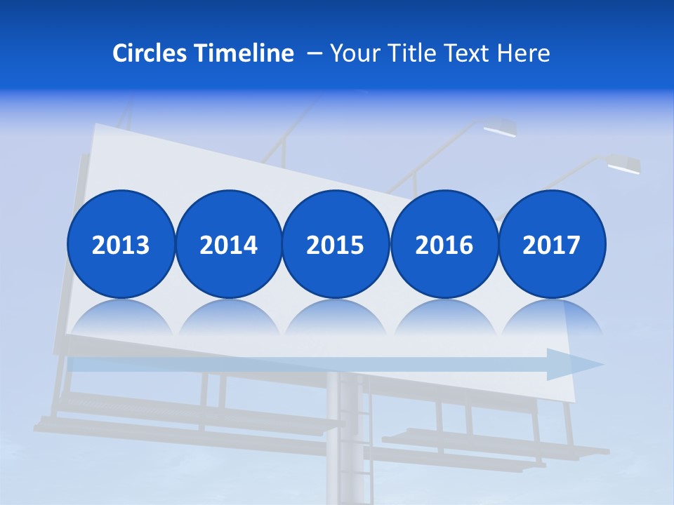 Blank Sign PowerPoint Template
