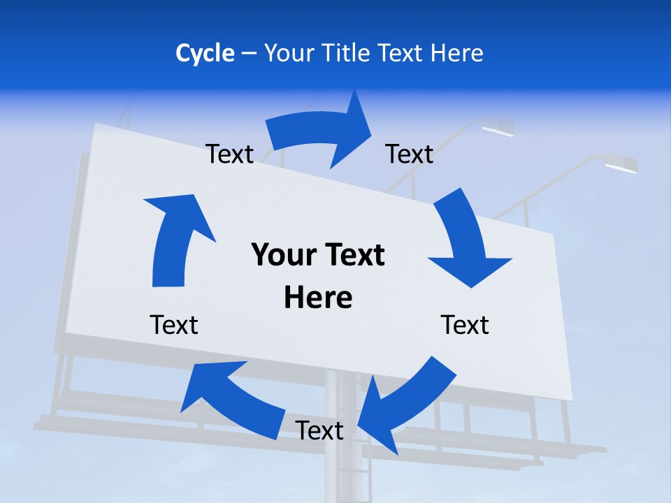 Blank Sign PowerPoint Template