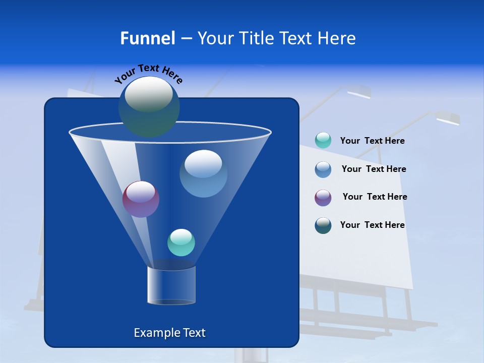 Blank Sign PowerPoint Template