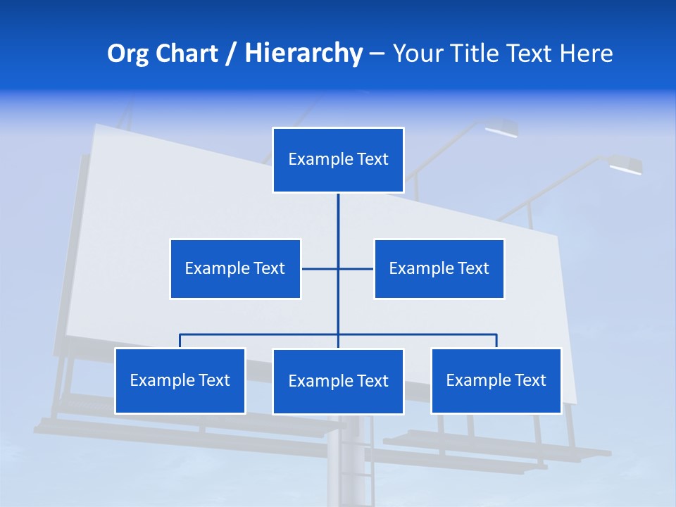 Blank Sign PowerPoint Template