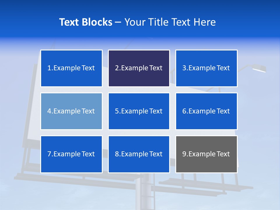 Blank Sign PowerPoint Template