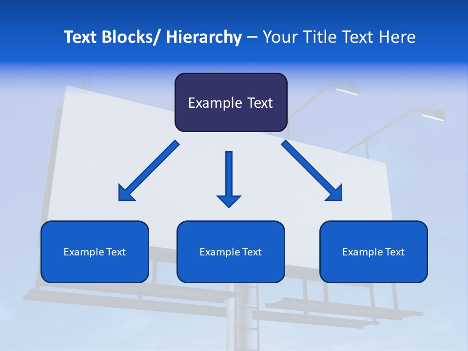 Blank Sign PowerPoint Template