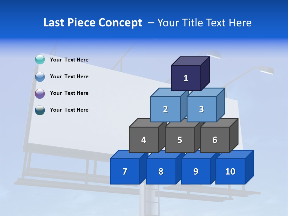 Blank Sign PowerPoint Template