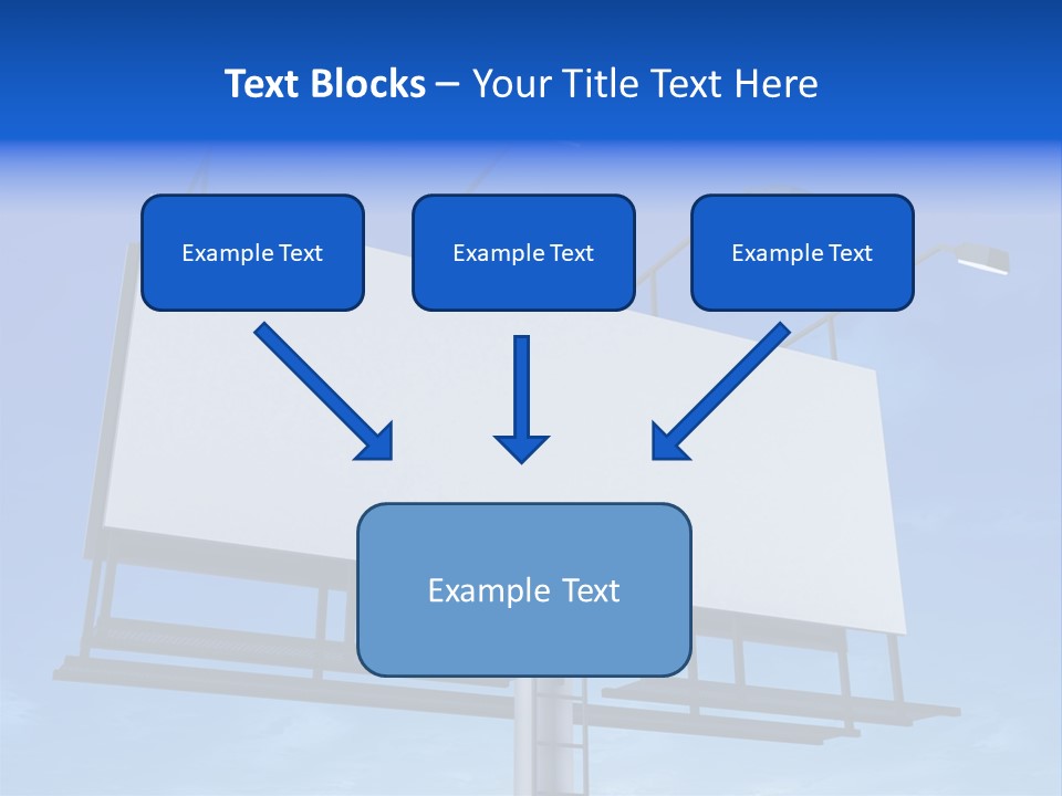 Blank Sign PowerPoint Template
