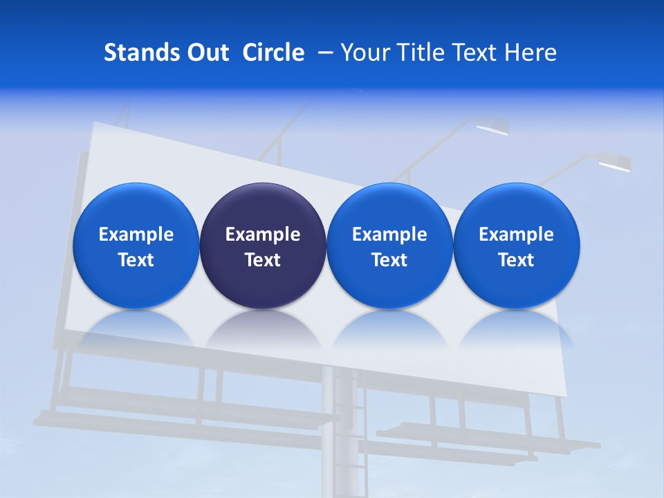 Blank Sign PowerPoint Template