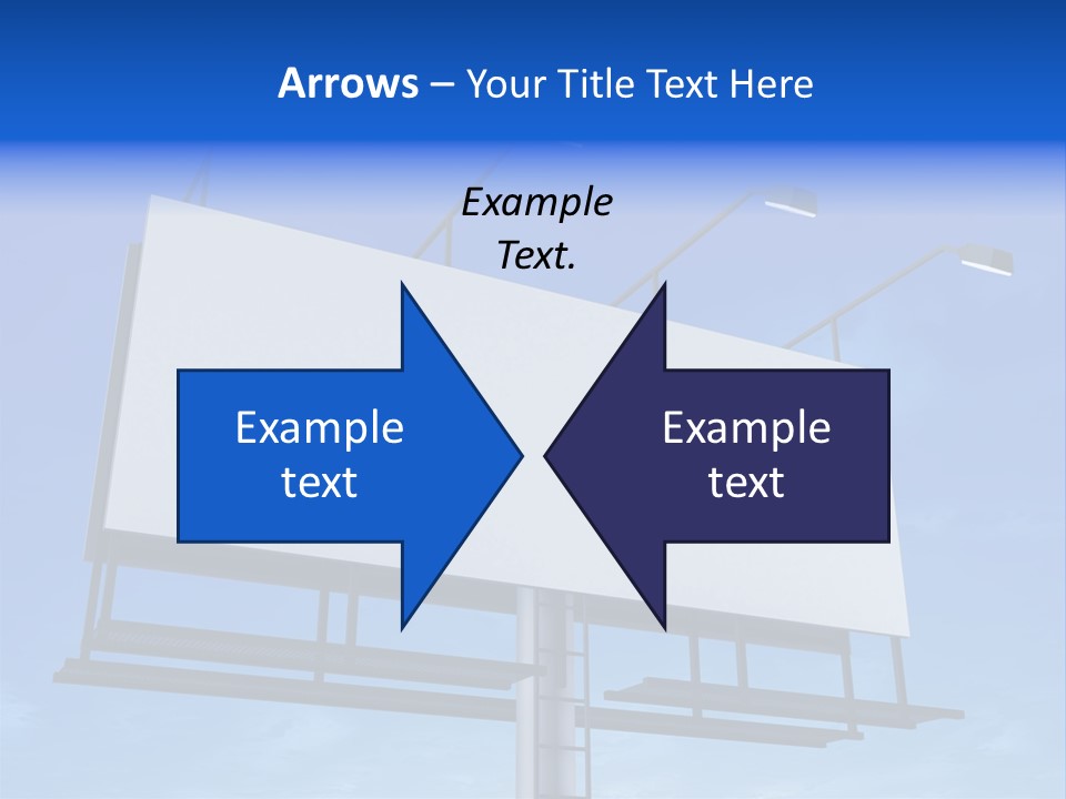 Blank Sign PowerPoint Template