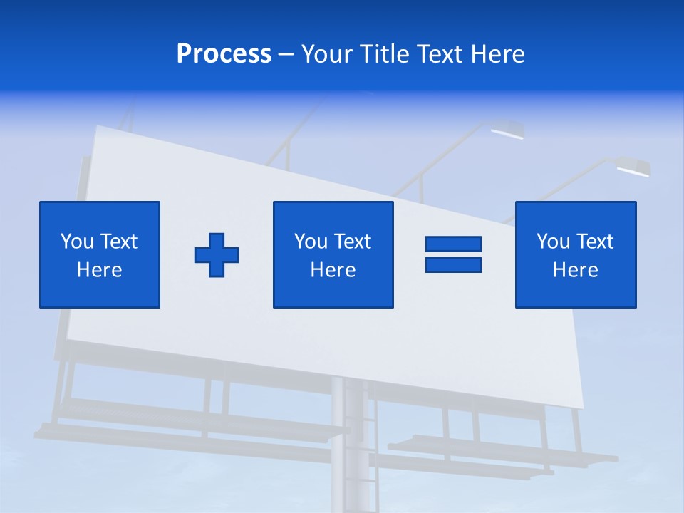 Blank Sign PowerPoint Template
