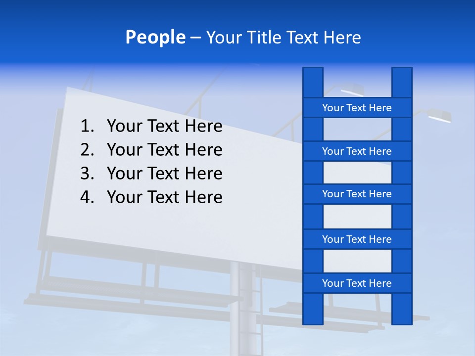 Blank Sign PowerPoint Template