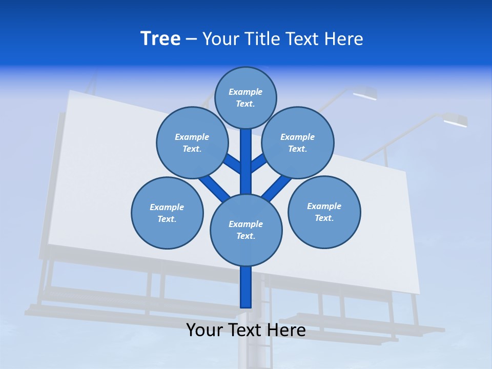 Blank Sign PowerPoint Template