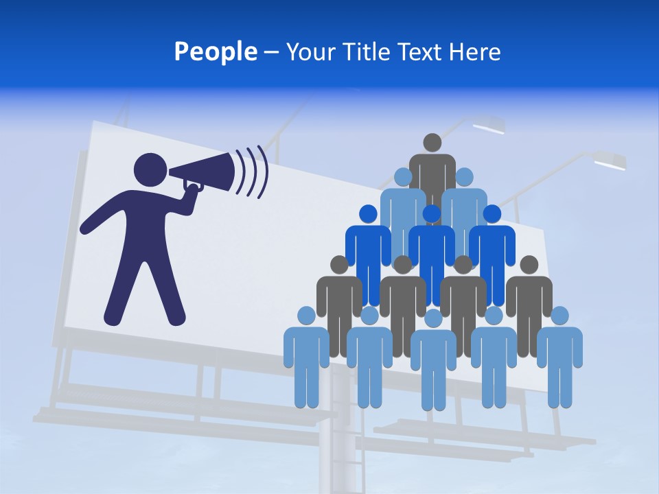 Blank Sign PowerPoint Template