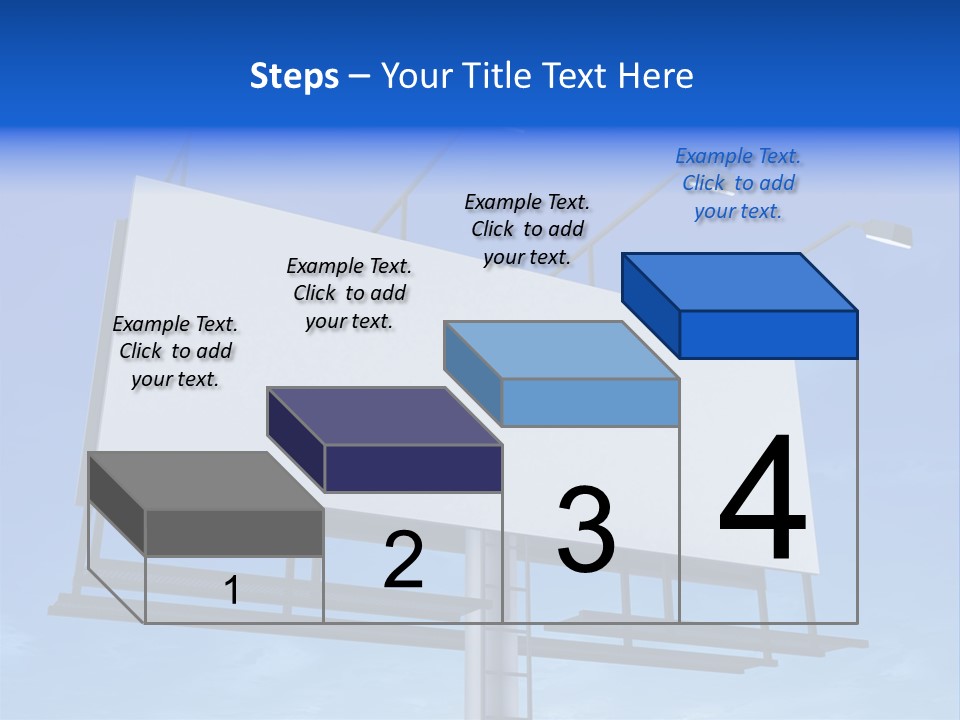 Blank Sign PowerPoint Template