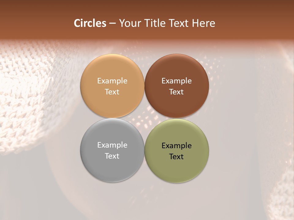 Pretty Young Lady With Large Hat At Sunny Day PowerPoint Template