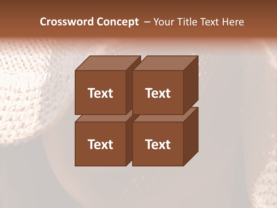 Pretty Young Lady With Large Hat At Sunny Day PowerPoint Template