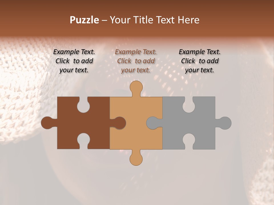 Pretty Young Lady With Large Hat At Sunny Day PowerPoint Template