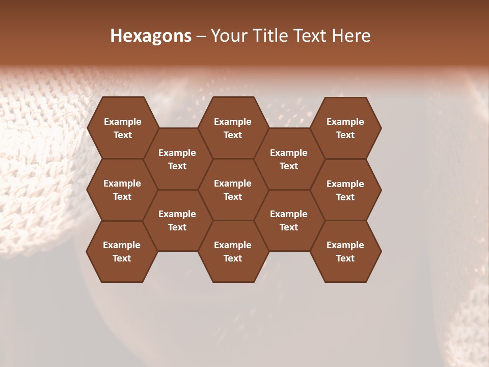 Pretty Young Lady With Large Hat At Sunny Day PowerPoint Template