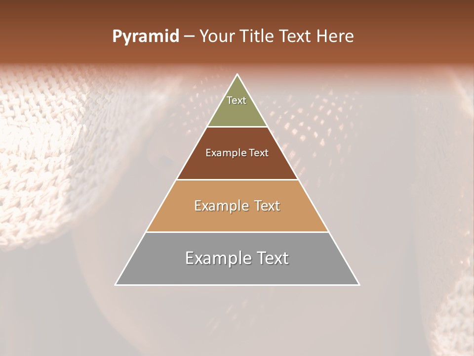 Pretty Young Lady With Large Hat At Sunny Day PowerPoint Template