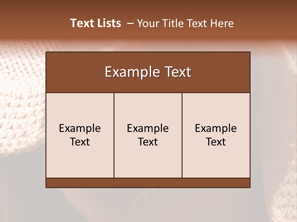 Pretty Young Lady With Large Hat At Sunny Day PowerPoint Template