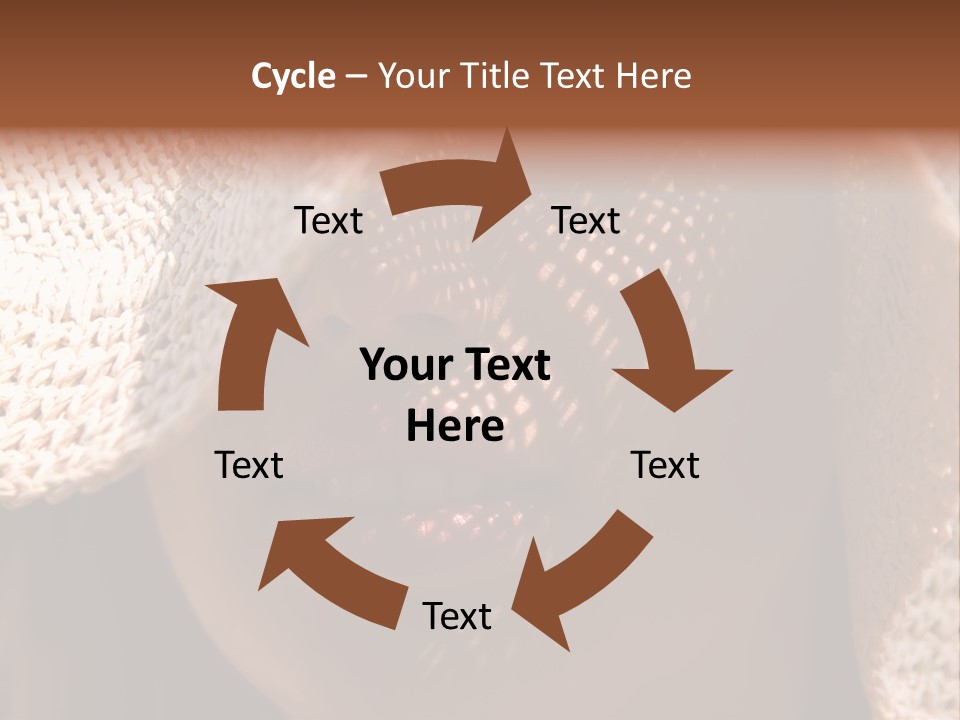 Pretty Young Lady With Large Hat At Sunny Day PowerPoint Template