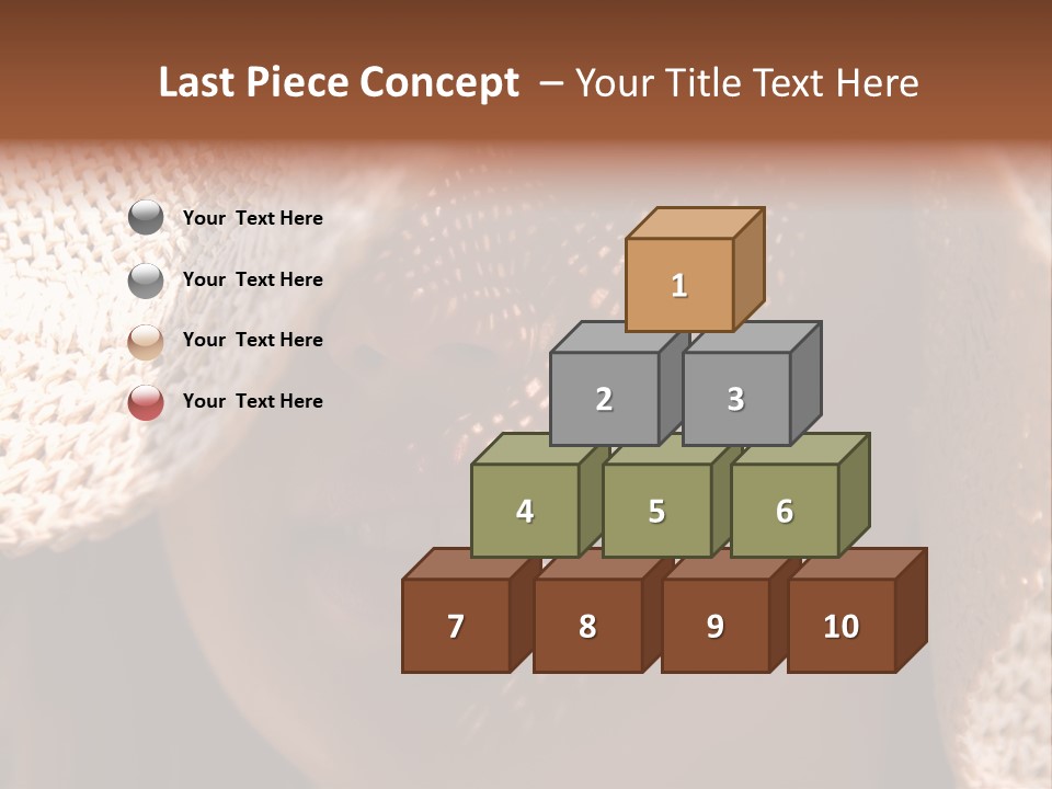 Pretty Young Lady With Large Hat At Sunny Day PowerPoint Template