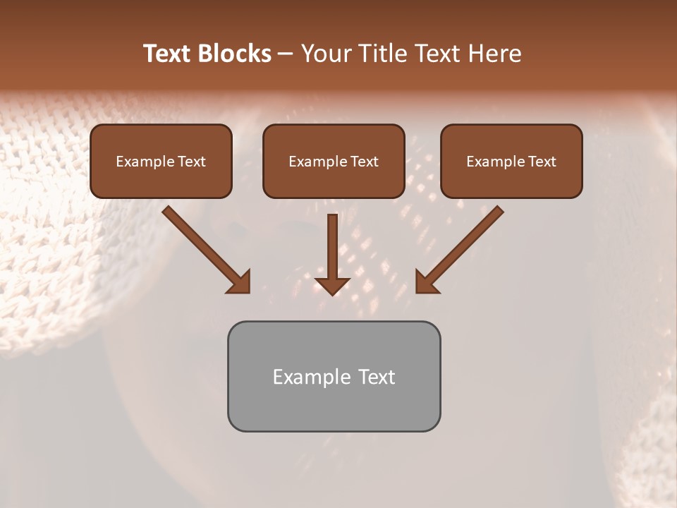 Pretty Young Lady With Large Hat At Sunny Day PowerPoint Template