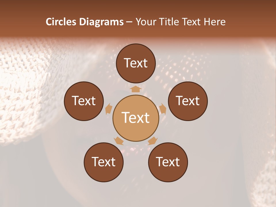 Pretty Young Lady With Large Hat At Sunny Day PowerPoint Template