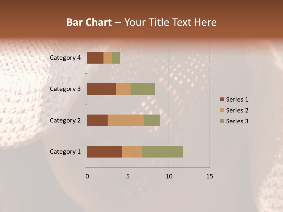 Pretty Young Lady With Large Hat At Sunny Day PowerPoint Template