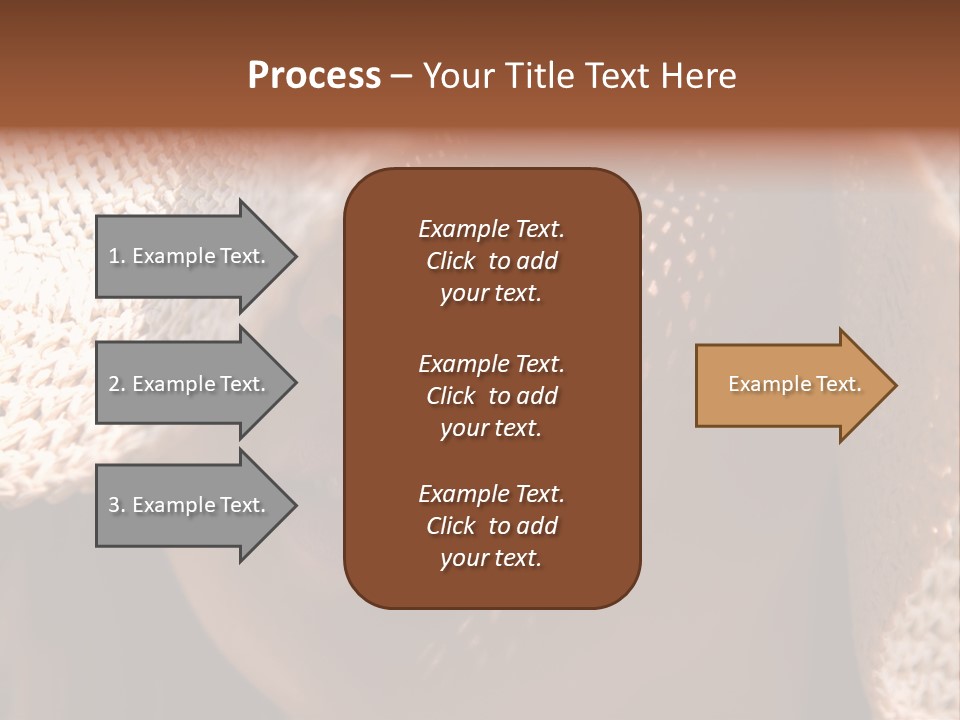 Pretty Young Lady With Large Hat At Sunny Day PowerPoint Template