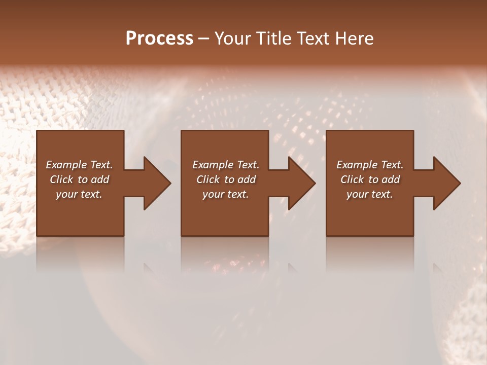 Pretty Young Lady With Large Hat At Sunny Day PowerPoint Template