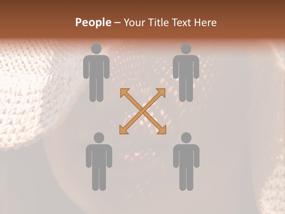 Pretty Young Lady With Large Hat At Sunny Day PowerPoint Template