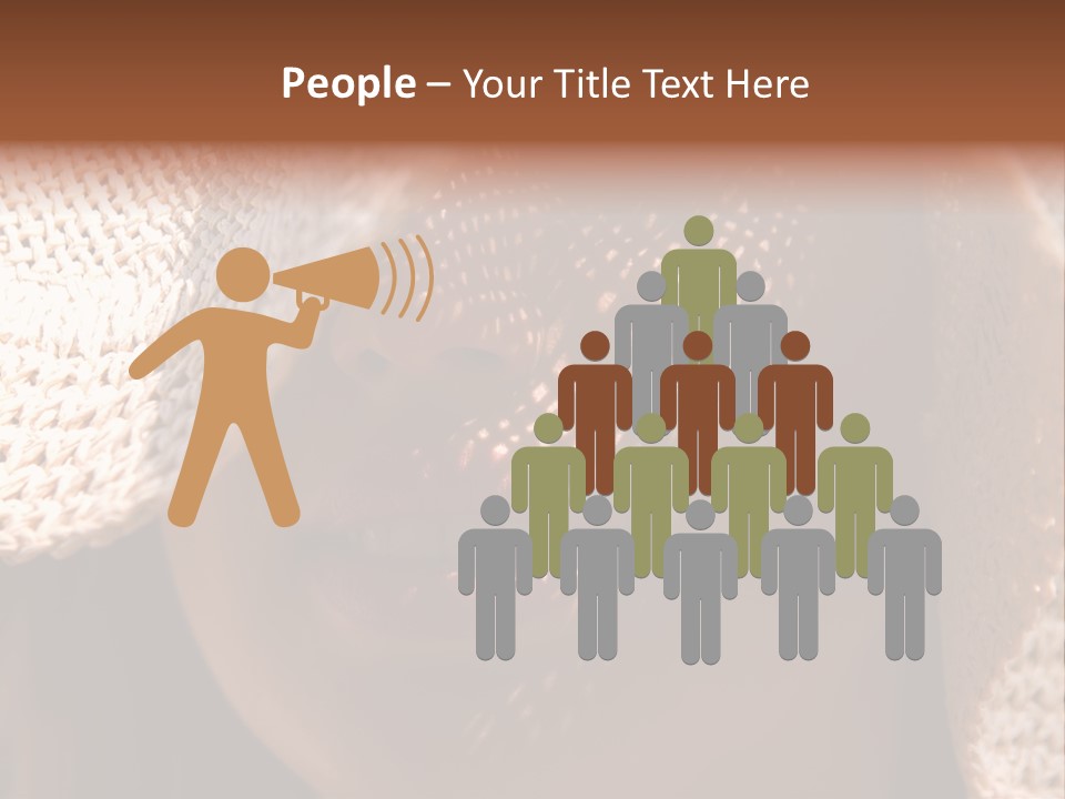 Pretty Young Lady With Large Hat At Sunny Day PowerPoint Template