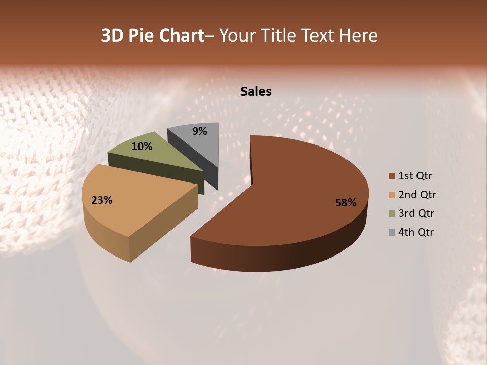 Pretty Young Lady With Large Hat At Sunny Day PowerPoint Template