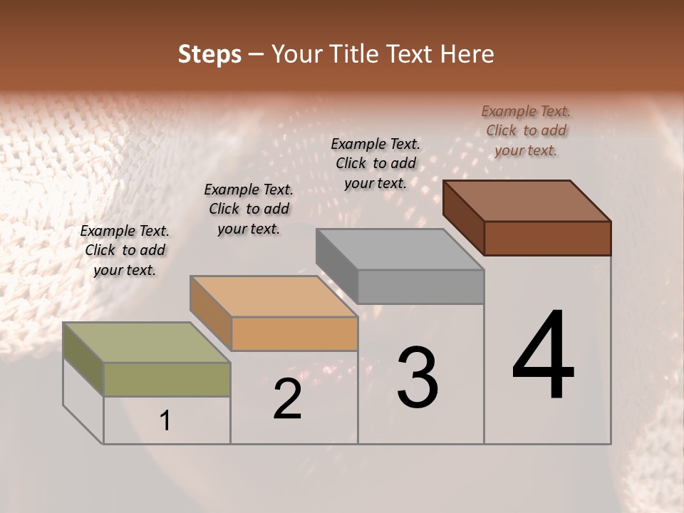 Pretty Young Lady With Large Hat At Sunny Day PowerPoint Template