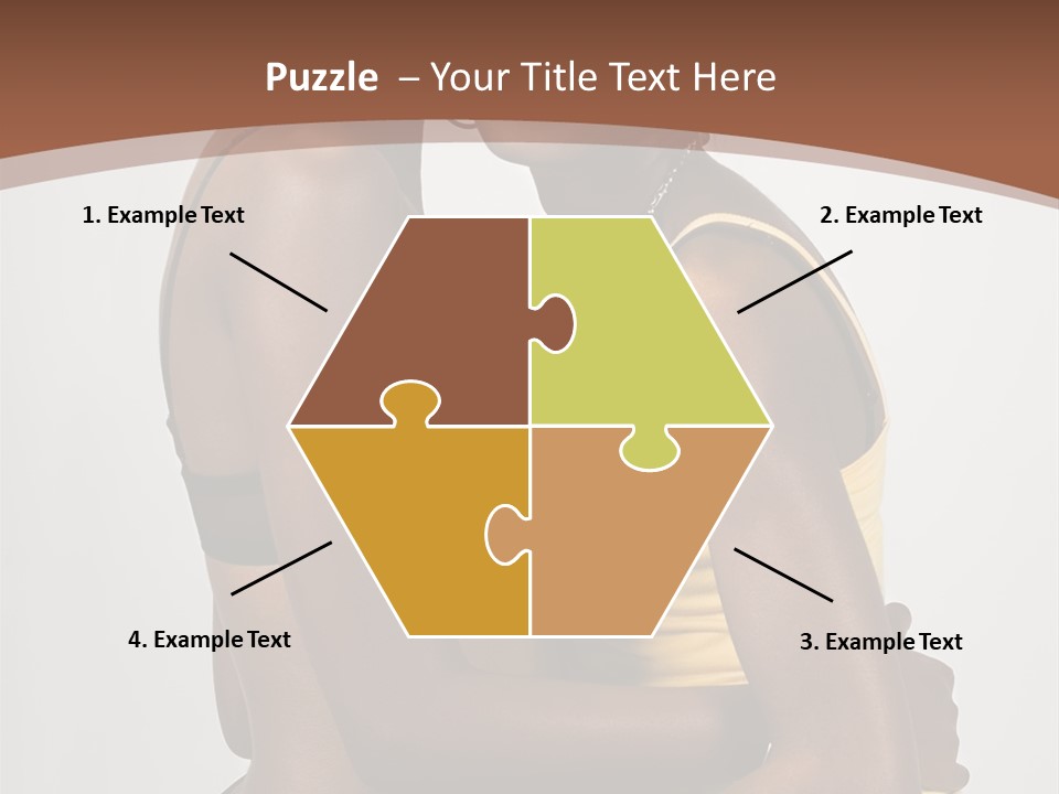 Two Young African American Girls, We Are Young Beautiful And Having Fun, People Diversity Series, PowerPoint Template