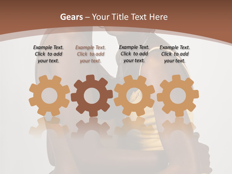 Two Young African American Girls, We Are Young Beautiful And Having Fun, People Diversity Series, PowerPoint Template