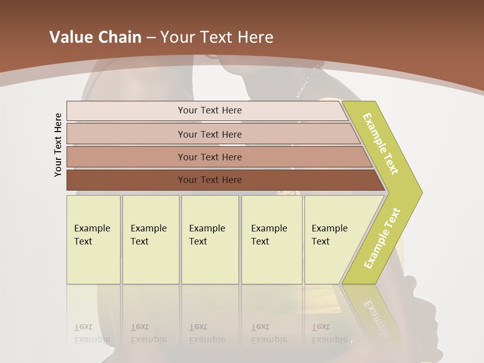 Two Young African American Girls, We Are Young Beautiful And Having Fun, People Diversity Series, PowerPoint Template