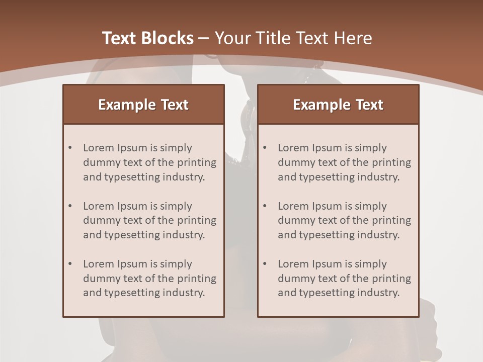 Two Young African American Girls, We Are Young Beautiful And Having Fun, People Diversity Series, PowerPoint Template