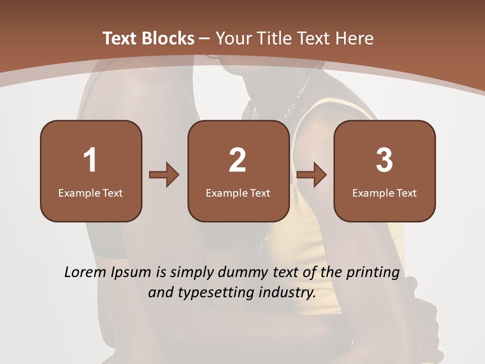 Two Young African American Girls, We Are Young Beautiful And Having Fun, People Diversity Series, PowerPoint Template