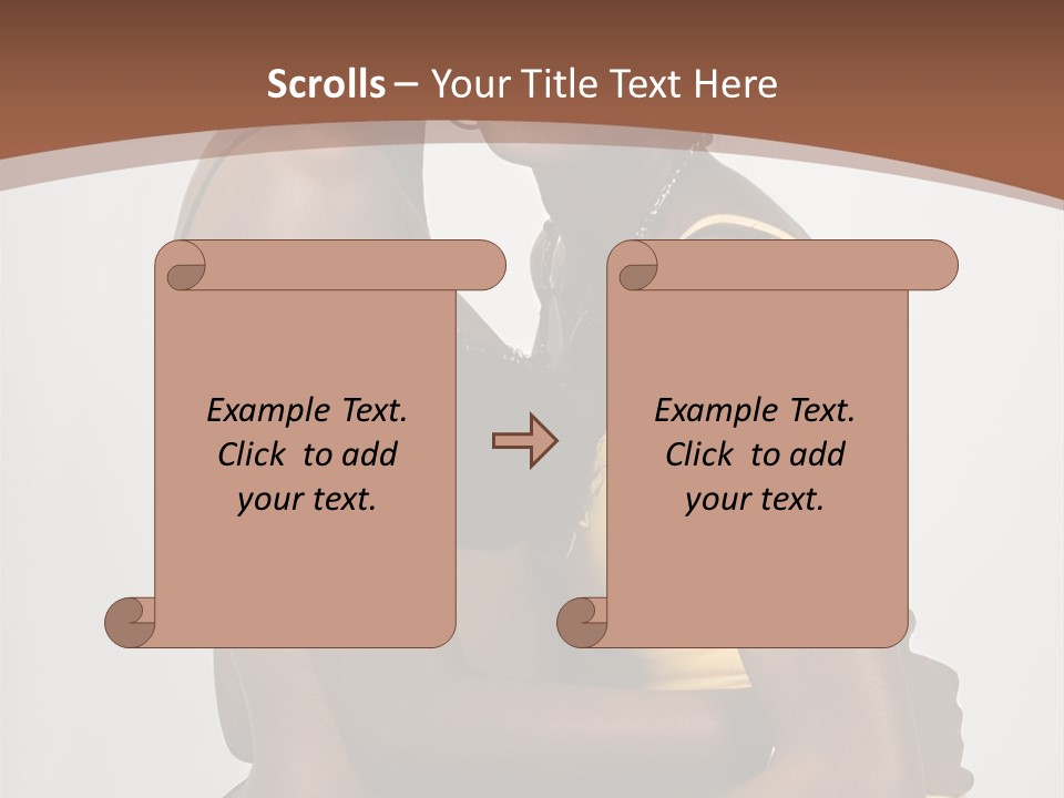 Two Young African American Girls, We Are Young Beautiful And Having Fun, People Diversity Series, PowerPoint Template