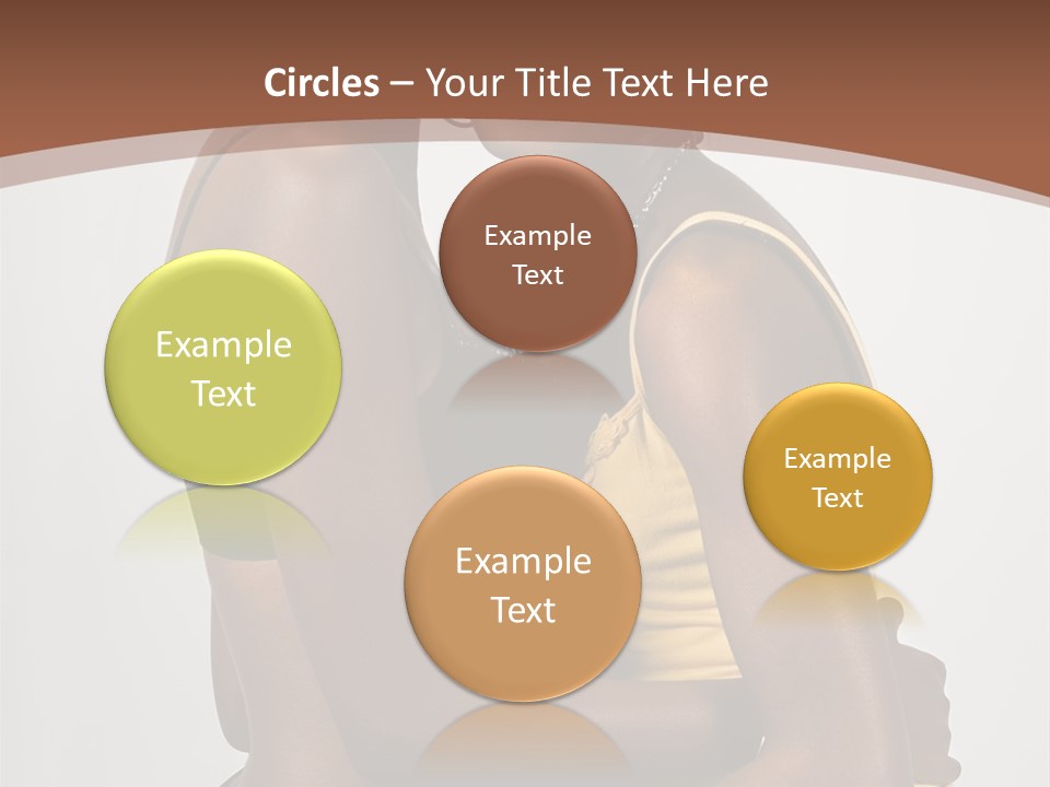 Two Young African American Girls, We Are Young Beautiful And Having Fun, People Diversity Series, PowerPoint Template