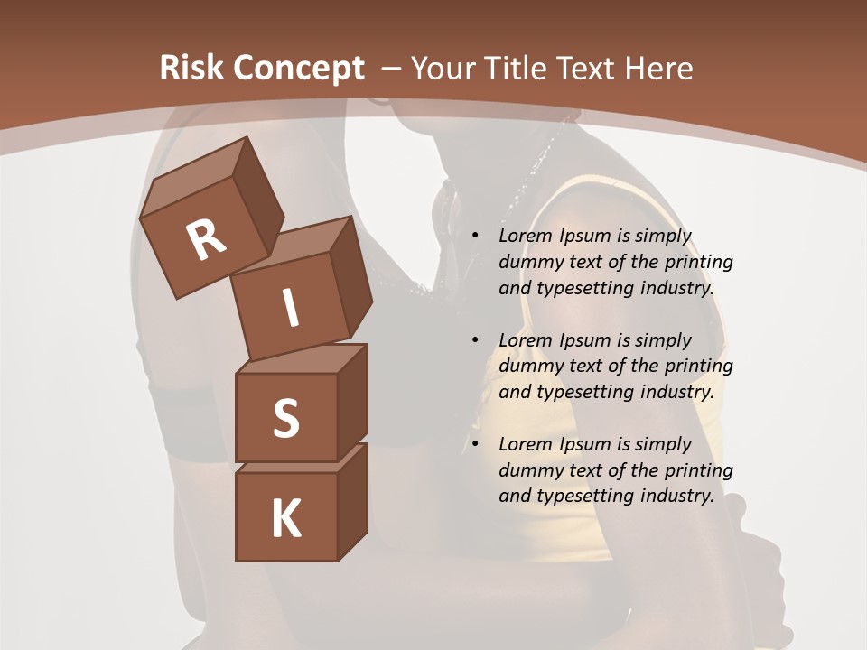 Two Young African American Girls, We Are Young Beautiful And Having Fun, People Diversity Series, PowerPoint Template