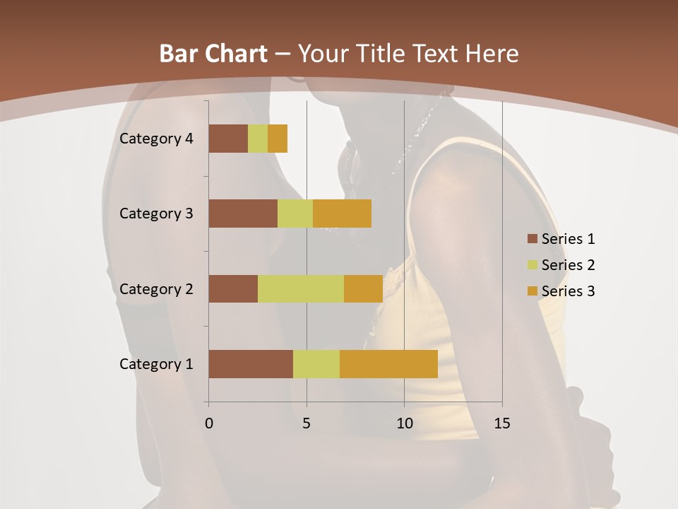 Two Young African American Girls, We Are Young Beautiful And Having Fun, People Diversity Series, PowerPoint Template