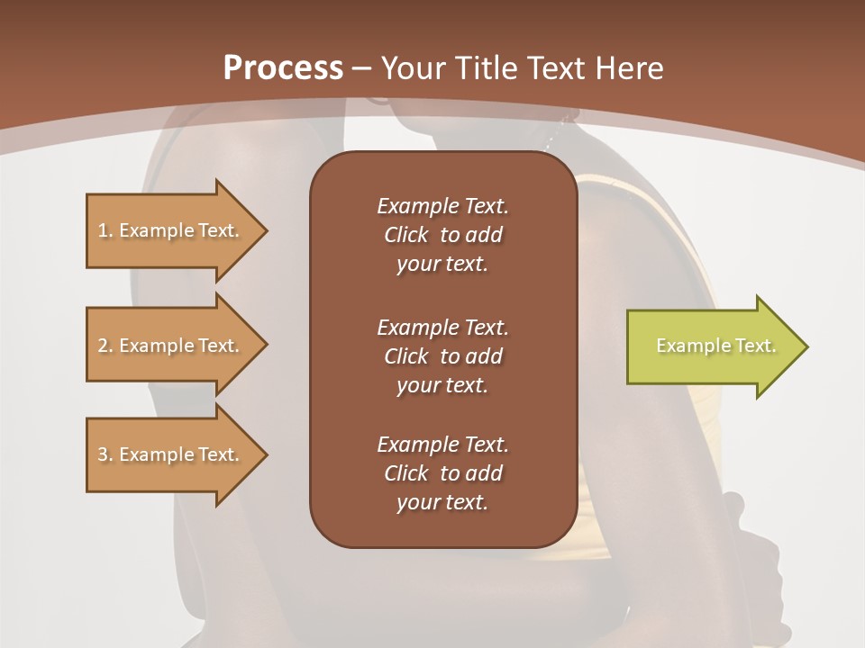 Two Young African American Girls, We Are Young Beautiful And Having Fun, People Diversity Series, PowerPoint Template