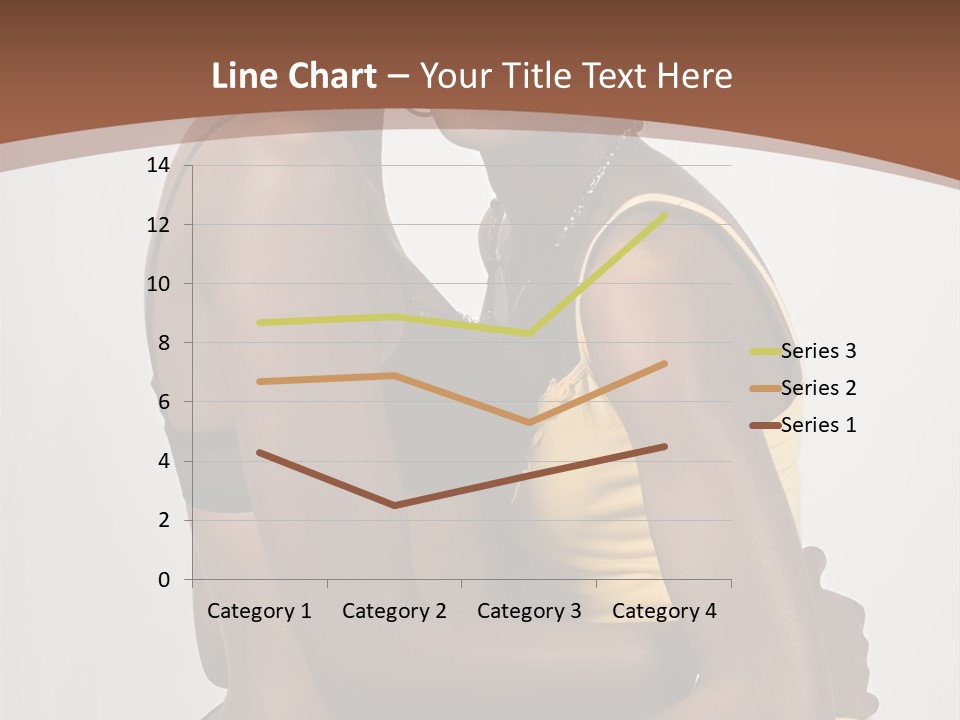 Two Young African American Girls, We Are Young Beautiful And Having Fun, People Diversity Series, PowerPoint Template