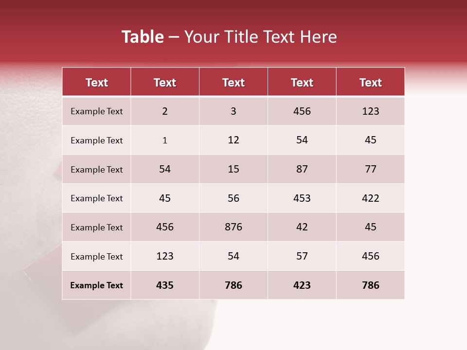 Censored Woman With Red Tape On Mouth. Colorkey, Face Toned. Isolated On White. PowerPoint Template