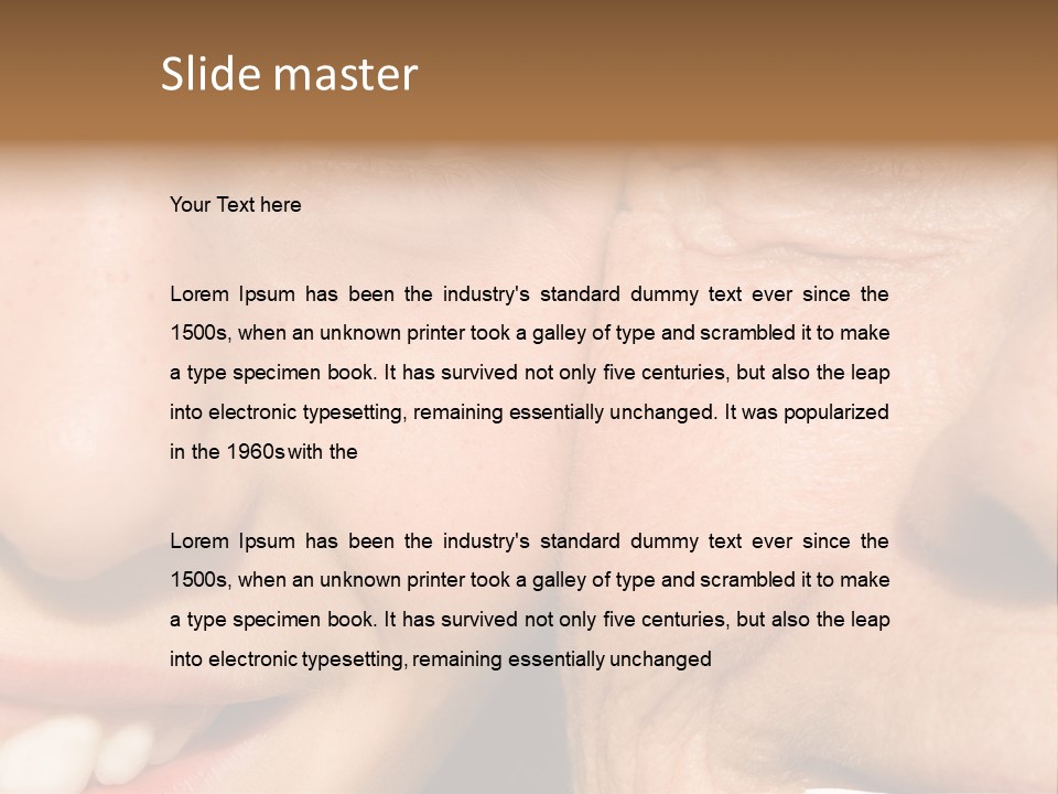 Age Gap PowerPoint Template